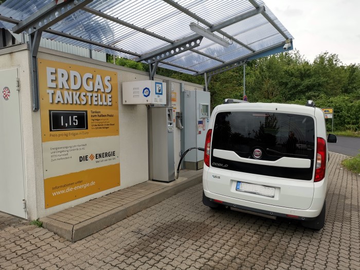 CNG Tankstelle