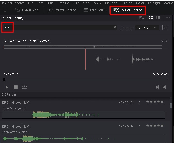 Sound Library