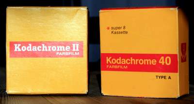 Kodachrome Schmalfilme