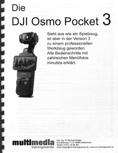 Pocket 3 Anleitung