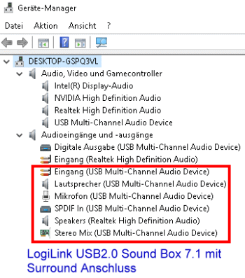 USB-Soundbox
